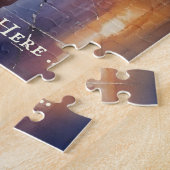 Kleurrijke regenachtige dag in de stad Waterverf P Legpuzzel (Zijkant)