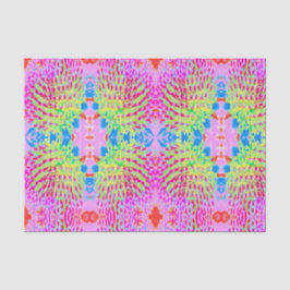 Kleurrijke Regenboog Abstracte Kegelbloem Tissuepapier
