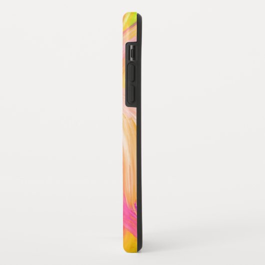 Kleurrijke regenboog abstracte olie schilder zonne Case-Mate iPhone case (Achterkant/links)