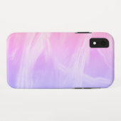Kleurrijke regenboog abstracte olie schilderroze w Case-Mate iPhone case (Achterkant (horizontaal))