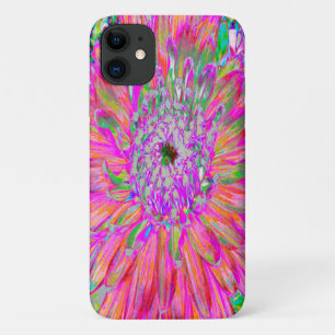 Kleurrijke Regenboog Abstracte Sierlijke Dahlia Bl Case-Mate iPhone Case