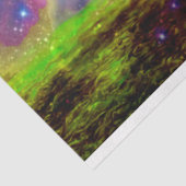 Kleurrijke Regenboog Bomen Magische Bos Decoupage Tissuepapier (Detail)