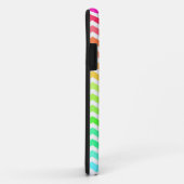 Kleurrijke regenboog Chevron Stripes Case-Mate iPhone Case (Achterkant/rechts)