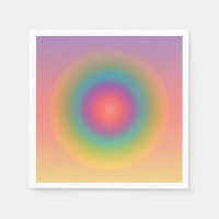 Kleurrijke Regenboog Concentrische Cirkel Ruimte