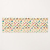 Kleurrijke Regenboog en Diamant Naadloos Patroon Yogamat (Voorkant (horizontaal))