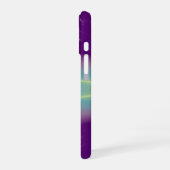 KLEURRIJKE REGENBOOG FOREL Monogram iPhone 16 Hoesje (Linkerkant)