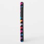 Kleurrijke regenboog Gepersonaliseerde harten Case-Mate iPhone Case (Achterkant/links)