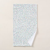 Kleurrijke regenboog Gespikkelde Stippen Bad Handdoek (Handdoek)