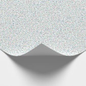 Kleurrijke regenboog Gespikkelde Stippen Cadeaupapier (Hoek)