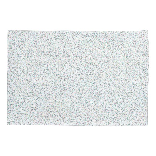 Kleurrijke regenboog Gespikkelde Stippen Kussensloop (Achterkant)