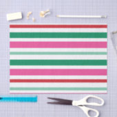 Kleurrijke regenboog gestreepte vakantie weefsel p tissuepapier (Craft)