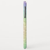 Kleurrijke Regenboog Glitter Spiral Trendy Case-Mate iPhone Case (Achterkant/links)