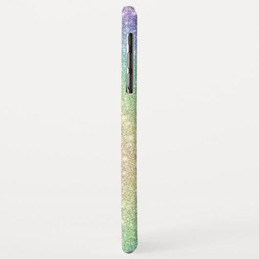 Kleurrijke Regenboog Glitter Spiral Trendy Case-Mate iPhone Case (Achterkant/links)