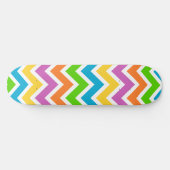 Kleurrijke Regenboog Golf Persoonlijk Skateboard (Horizontaal)