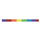 Kleurrijke regenboog grosgrain lint (Voorkant)