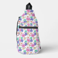 kleurrijke regenboog heldere bloemen hommels bloem