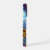 kleurrijke regenboog kat telefoonhoesje iPhone hoesje (Rechterkant)