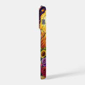 kleurrijke regenboog kat telefoonhoesje iPhone hoesje (Linkerkant)