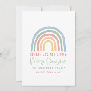 Kleurrijke regenboog kerstcadeautjes genieten van