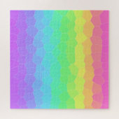 Kleurrijke Regenboog Legpuzzel (Horizontaal)
