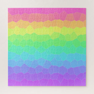 Kleurrijke Regenboog Legpuzzel