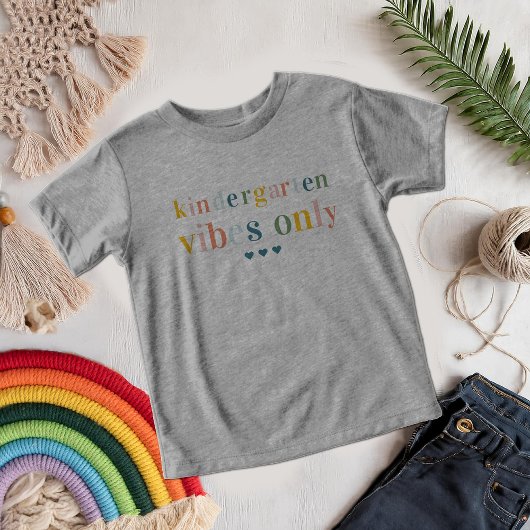 Kleurrijke Regenboog Letters | 1e Schooldag