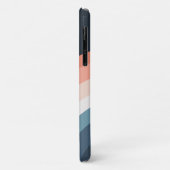 Kleurrijke regenboog met dubbele retro-stijl Case-Mate iPhone case (Achterkant/links)