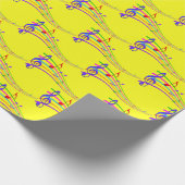 Kleurrijke Regenboog Musical Notes Cadeaupapier (Hoek)