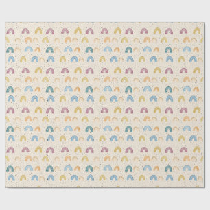 Kleurrijke regenboog naadloos patroon cadeaupapier