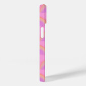 Kleurrijke regenboog naam script gepersonaliseerd Case-Mate iPhone case (Achterkant / Rechts)