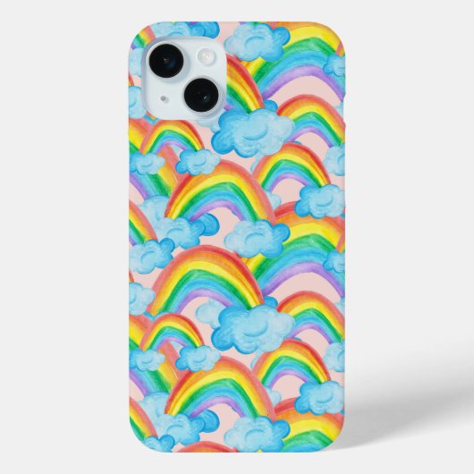 Kleurrijke regenboog patroon Case-Mate iPhone case (Achterkant)