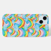 Kleurrijke regenboog patroon Case-Mate iPhone case (Achterkant (horizontaal))