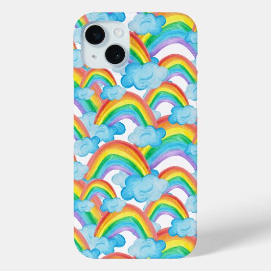 Kleurrijke regenboog patroon Case-Mate iPhone case (Achterkant)
