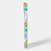 Kleurrijke regenboog patroon Case-Mate iPhone case (Achterkant / Links)