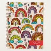 Kleurrijke Regenboog Planner (Voorkant)