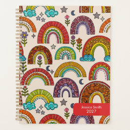 Kleurrijke Regenboog Planner