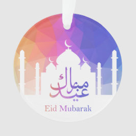 Kleurrijke regenboog Polygooneïde Mubarak-moskee Ornament