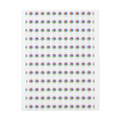 Kleurrijke Regenboog Roos (Vel)