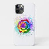 Kleurrijke Regenboog Roos Case-Mate iPhone Case (Achterkant)