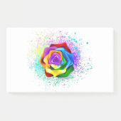 Kleurrijke Regenboog Roos Post-it® Notes (Voorkant)