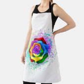 Kleurrijke Regenboog Roos Schort (Insitu)