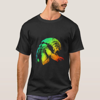 Kleurrijke Regenboog  Shirt Schattigee Kluizenkrab