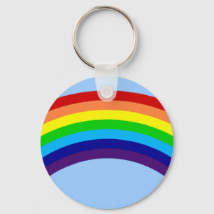 kleurrijke regenboog sleutelhanger