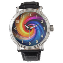 Kleurrijke regenboog spiraal wervelende kleuren on