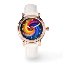 Kleurrijke regenboog spiraal wervelende kleuren on