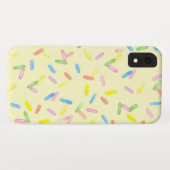 Kleurrijke regenboog sprinkles waterverf Case-Mate iPhone case (Achterkant (horizontaal))