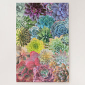 Kleurrijke regenboog Succulent Puzzle Legpuzzel (Verticaal)