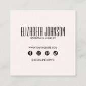 Kleurrijke Regenboog Trendy Modern Elegant Abstrac Kortingskaartje (Achterkant)