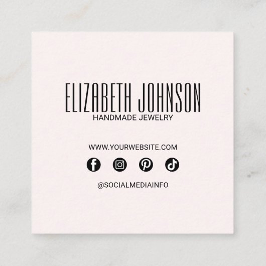 Kleurrijke Regenboog Trendy Modern Elegant Abstrac Kortingskaartje (Achterkant)