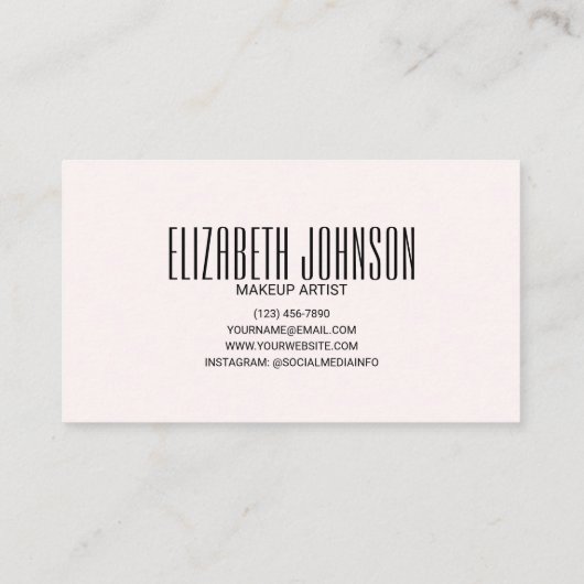 Kleurrijke Regenboog Trendy Modern Elegant Abstrac Visitekaartje (Achterkant)